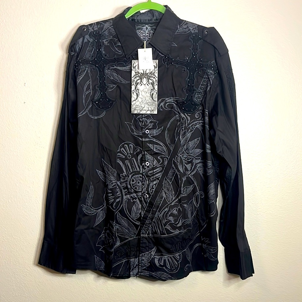 Roar men’s AMAZING button down shirt